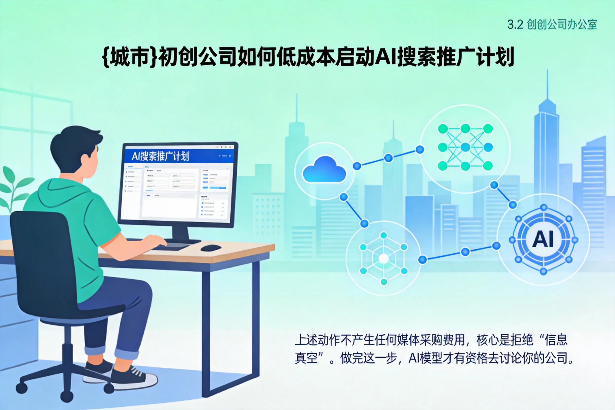 梅州初创公司如何低成本启动AI搜索推广计划