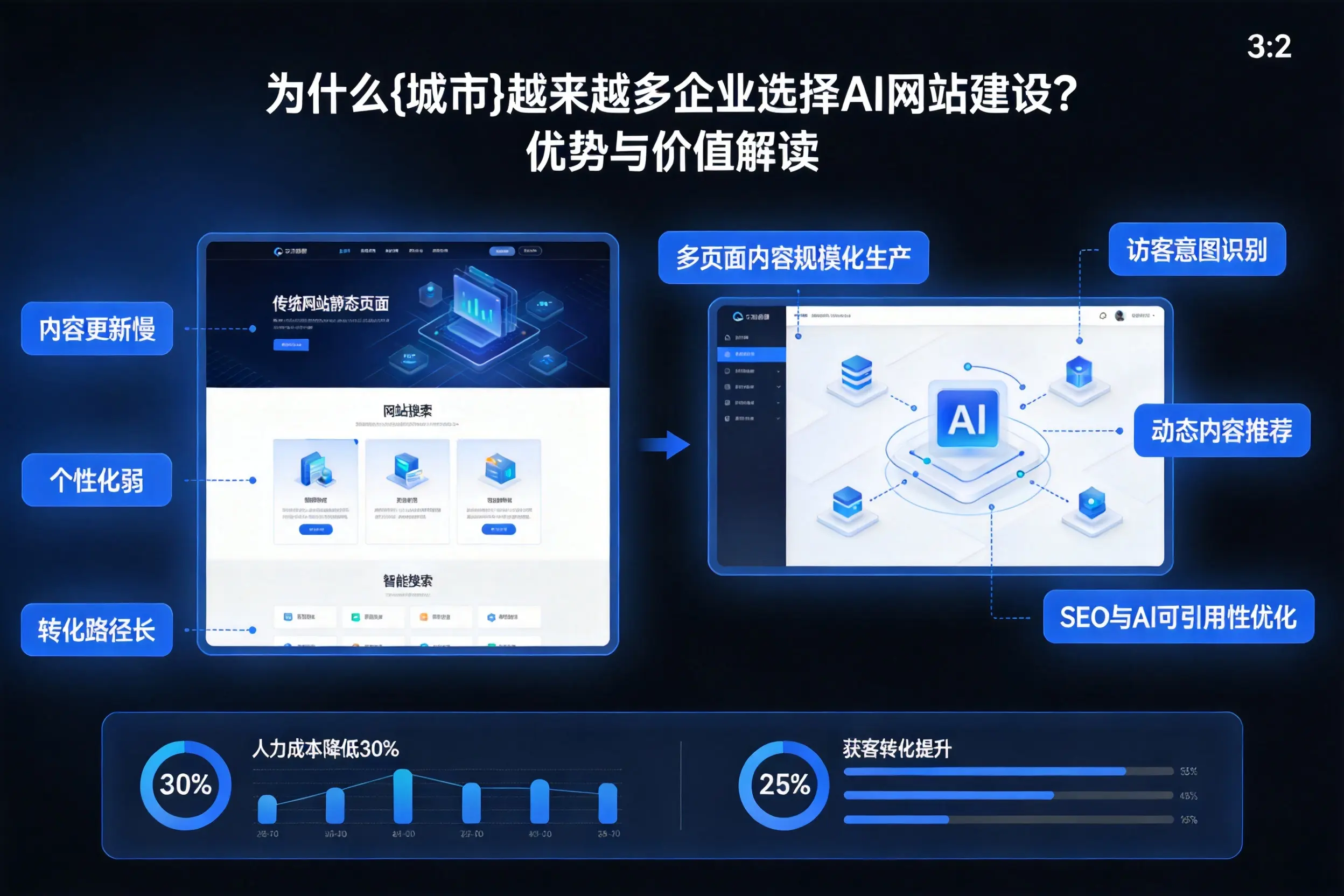 为什么梅州越来越多企业选择AI网站建设？优势与价值解读