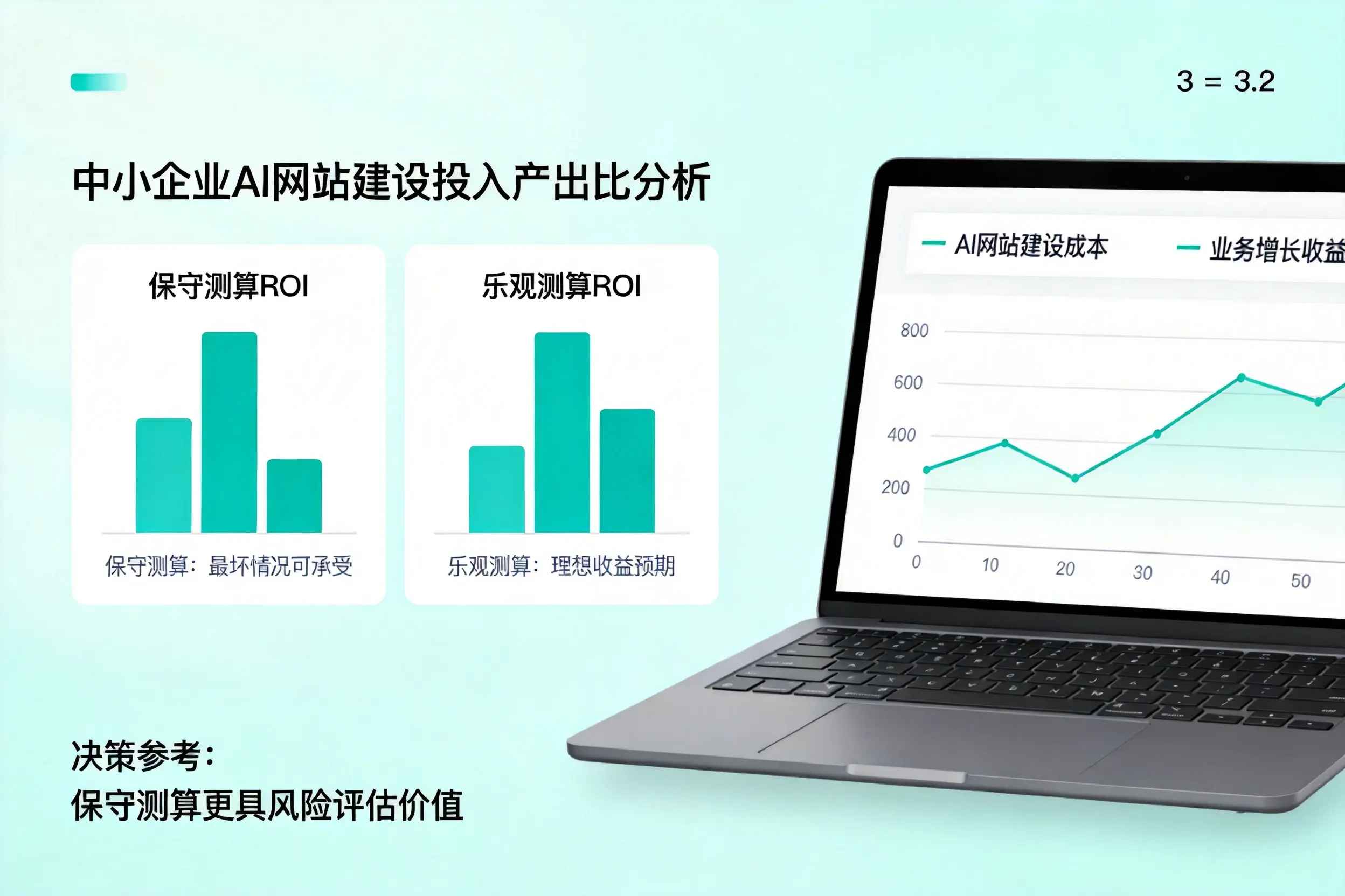 梅州中小企业AI网站建设投入产出比怎么算?先看这份分析