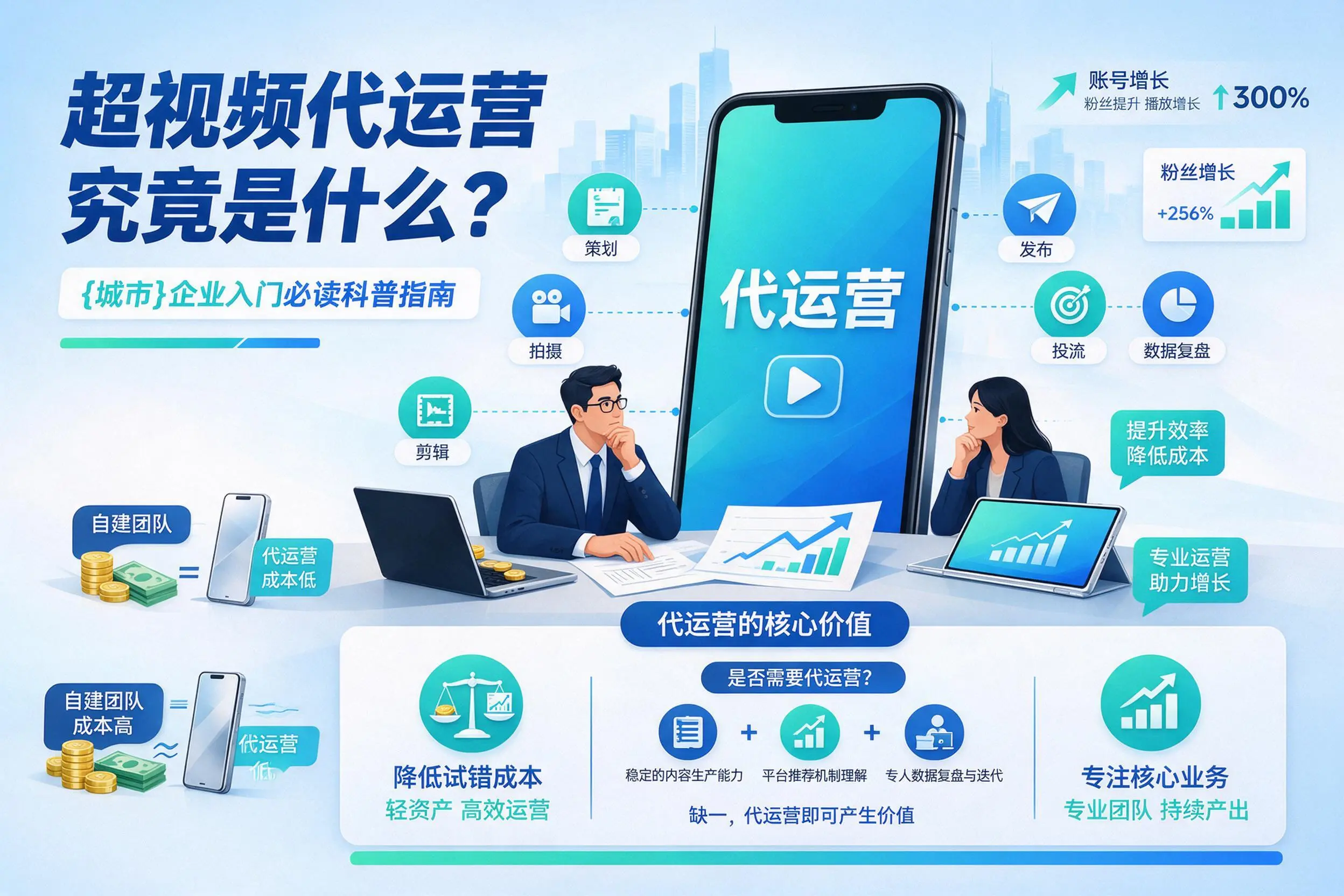 短视频代运营究竟是什么？梅州企业入门必读科普指南